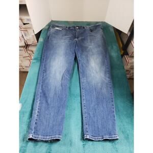 Lucky Brand Jeans Size 44x32 Mens Blue Denim Pants Stretch Athletic Tapered